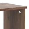 Nick Engineered Wood Side Table in Classic Walnut Finish