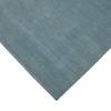 Delmonico Polo Blue Solid Woven Wool 5X3 Feet Carpet