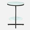 JIP Metal Side Table in Black Colour