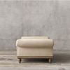 Ran Solid Wood Bench in Off White Finish