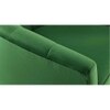Accentrin Solid Wood Accent Chair in Green Colour