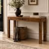 Brindley Sheeham Wood Console Table in Provincial Teak Finish With 1 Drawer