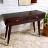 Vintara Sheesham Wood Contemporary Console Table in Dark Walnut finish