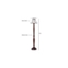 Calum Brown Cotton Shade Floor Lamp