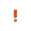 Brynlee Orange cotton & solid wood table lamp