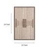 Handmade Wool Area Rug Modern Minimalist Beige 10 x 14 Feet Carpet
