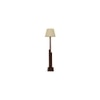 Skyline Beige Jute Floor Lamp with Beige Jute Base