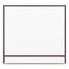 Alex 9 Pair Shoe Rack in Classic Walnut Finish