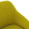 Rochelle Fabric Lounge Chair in Lime Green Colour
