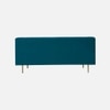 Caraven Fabric Sofa (Teal Blue)
