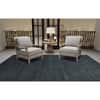 Hiroyuki Dark Gray Solid Woven Wool 5X3 Feet Carpet