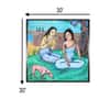 Folk Canvas Wall Prints Canvas Wall Prints Set of 2 Multicolor Matte