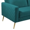 Hilda Fabric Sofa (Teal Blue)