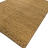 Jaipur Rugs Soft Linear Stripe Wool Viscose Dhurrie Rug Yellow 6x9 ft
