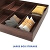 Japa Engineered Wood Queen  Size Bed With Box Storage (Walnut Finish)