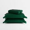 Stoa Paris 300TC UltrSatin King Bedsheet Set Satin King Emerald Green