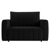 Beliss  Pull Out Sofa cum Bed  in Black Colour