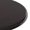 Fiona Solid Wood Side Table in Mahogany Finish