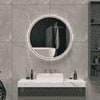 Round LED  Mirror with Lights Dimmable Vanity Mirror