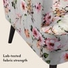 Genoa Wing Chair in  Floral Colour