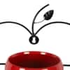 Wall Hanging Apple Planter Set Of 2 In Red Colour