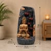 Water Fountain Golden Serenity Buddha Water Fountain in Multicolor Colour