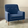 Hagen Lounge Chair in Cobalt Colour