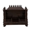 D'Dass Dark Polish Sheesham and Mdf Wooden Temple For Pooja In Home and Office