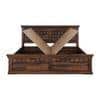 PRASHIV Sheesham Wood King Size Bed Box Storage Storage Provincial Teak Finish (72 x 78 inches)