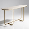 Metal Console Table in Gold Colour
