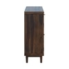 Flow Sheesham Wood  Shoerack  In Provincial Teak Finish