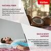 Kurlon Natural Rubberized Coir, Medium Firm Support 4 inch Single Coir Mattress (L x W: 78 inch x 30 inch)