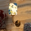 Devansh Metal Electric Wall Light in Gold Colour with Multi Shade Count of 1 Light