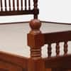 Nilaya Sheesham Wood Queen Size Bed in Honey Oak Finish with Box Storage