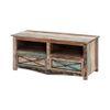 Hayden Solid Wood Free Standing TV Unit in Distressed Finish
