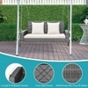 Carry Bird Wicker Patio Furniture Outdoor Balcony Swings In Grey And Beige Colour