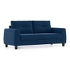 Edward 3 Seater Fabric Sofa in Cobalt Colour