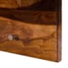 Monte Solid Wood wall Shelf In Provincial Teak Finish
