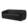 Rosa Fabric Sofa (Black)