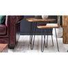 Minto Solid Wood Nested Tables - Set of 2
