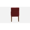 Bertly Accent chair Velvet in Maroon Color