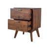 FireSolid Wood Bedside Table in Provincial Teal Finish