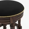 Tejas Sheesham Wood Bar Stool in Walnut Finish