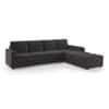 Apollo Sofa (Colour : Pebble Grey, Cushion : Soft, Back Type : Regular, Seating Capacity : Right Aligned 3 Seater + Right Aligned Chaise)