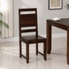 Killian Solid Wood Dining Chair in Provincial Teak Finish - Set of 2