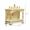 D'Dass Hari Om Wooden Temple For Pooja In Home and Office