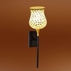 Devansh Metal Electric Wall Light in Black Colour with Multi Shade Count of 1 Light