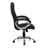 Adiko Sleek Executive Revolving Office Chair In Black