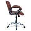Liieancoinn Mid Back Executive Chair in Ten Brown Colour