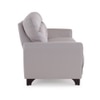 Radiance 3 Seater Leather Sole in Light Grey Colour